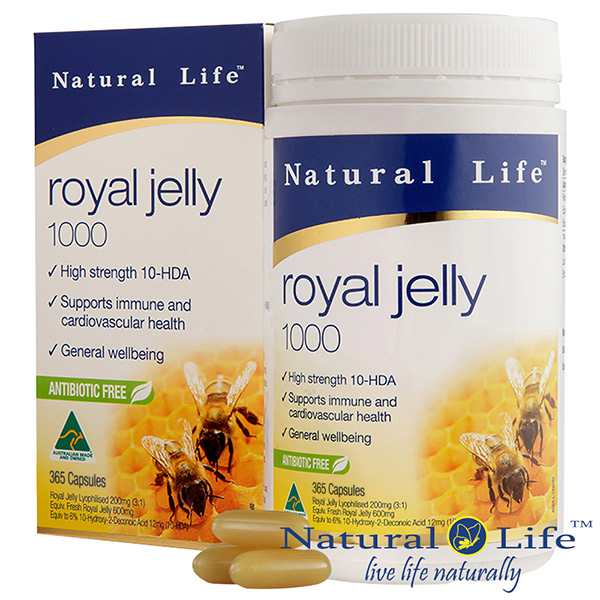 【即期良品】澳洲Natural Life頂級蜂王漿(365顆) 1