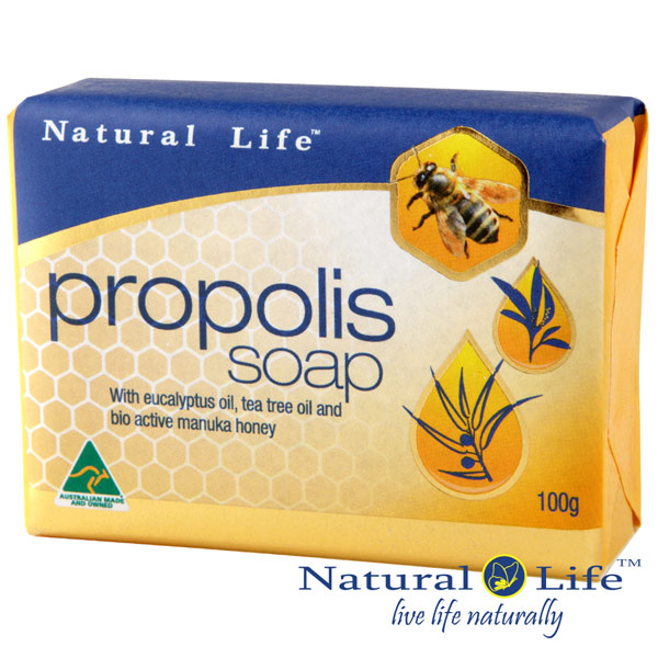 澳洲Natural Life 蜂膠深層淨化潔膚皂(100g)